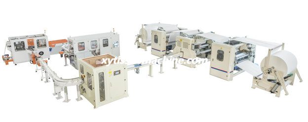 ماكينة تصنيع مناديل الوجه الأوتوماتيكية القابلة للطي على شكل حرف V (5)