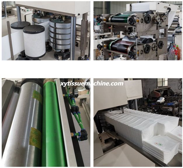 صورة مفصلة لآلة منديل المناديل