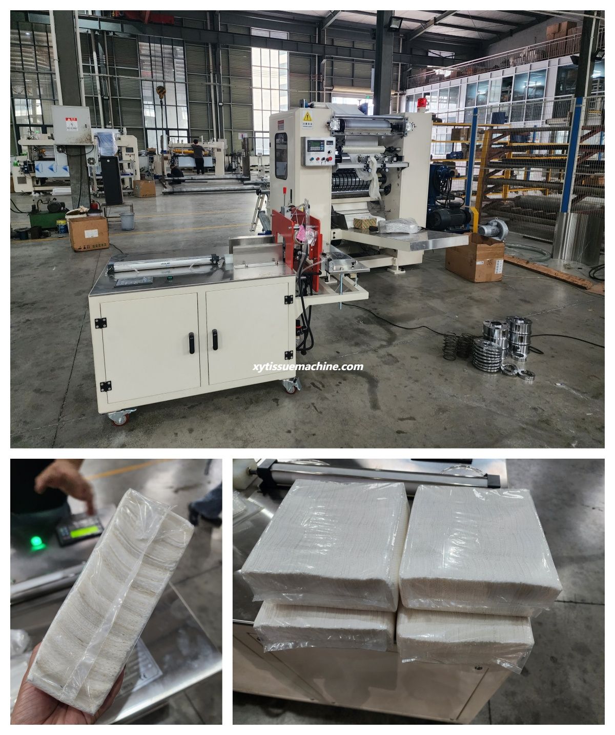 خط إنتاج ماكينة مناديل اليد Nfold